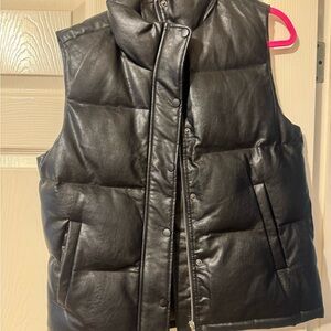 Black Puffer Vest